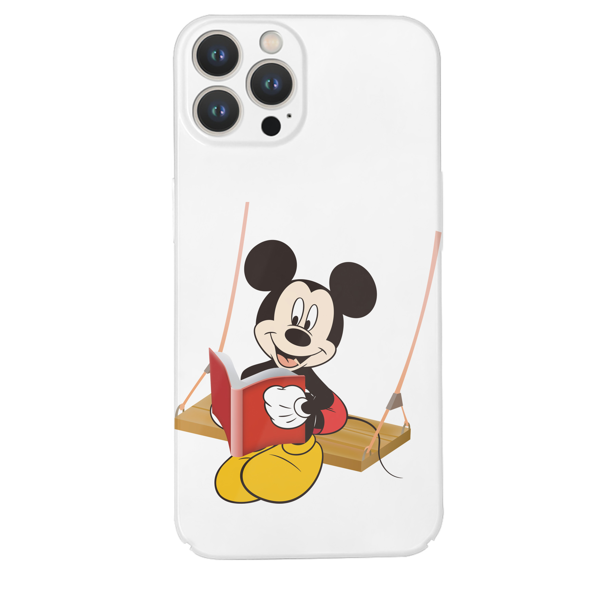 （画像用） ミッキーマウス Mickey Mouse 【iPhone 14シリーズ対応】ハードケース